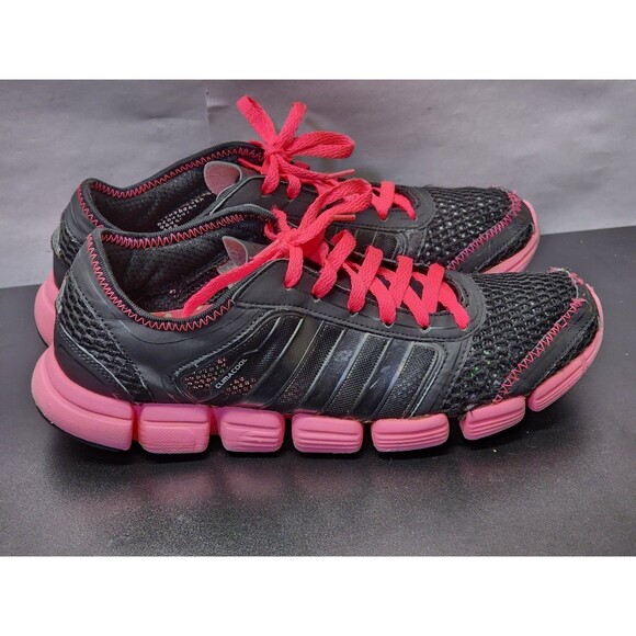 ADIDAS Climacool Oscillations G47663 Black Running Shoes Lace Up Women Size 10½ - Picture 8 of 11